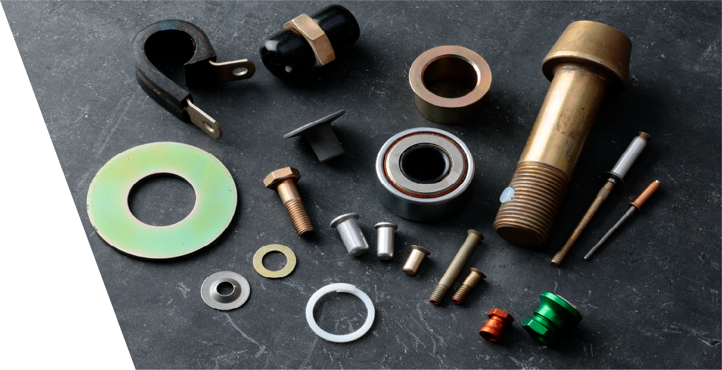 Various aviation fasteners and hardware
